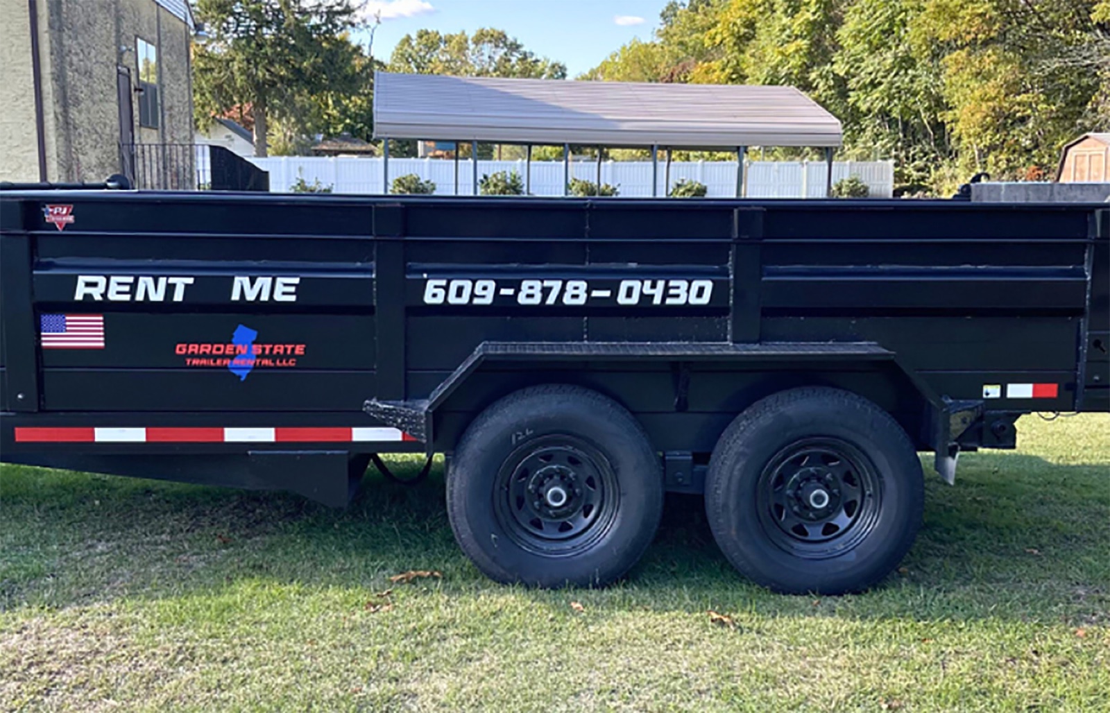 Garden State Trailer Rental — heavy-duty dump trailer in Hammonton, NJ